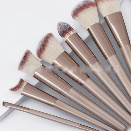 20Pcs Brushes Set Face Makeup Brushes Set Travel Make Up Brushes With Plastic Handle Softy Synthetic Fiber