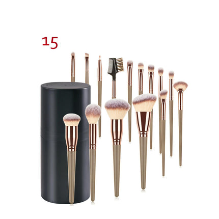 With Brushes Makeup Synthetic Premium Set 15/20 PCs Conical Handle Beauty Tools Facials Powder Concealers Shadows