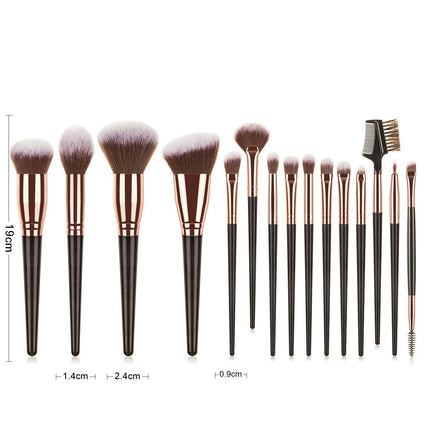 With Brushes Makeup Synthetic Premium Set 15/20 PCs Conical Handle Beauty Tools Facials Powder Concealers Shadows