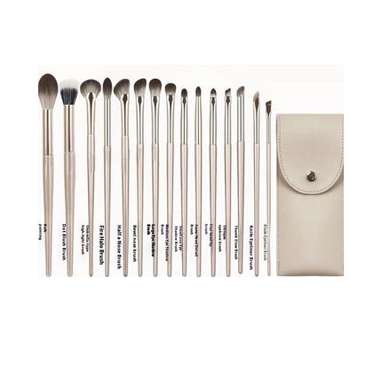 13/15 Pcs Makeup Brush Set Premium Synthetic Makeup Brushes Set Pointed Eyeshadow Blending Brush Kit