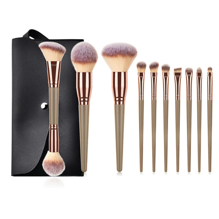 10/15/20 Pcs Professional Premium Synthetic Make Up Brushes Set Foundation Powder Concealers Eye Shadows