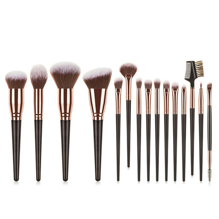 10/15/20 Pcs Professional Premium Synthetic Make Up Brushes Set Foundation Powder Concealers Eye Shadows