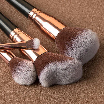 10/15/20 Pcs Professional Premium Synthetic Make Up Brushes Set Foundation Powder Concealers Eye Shadows