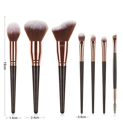 10/15/20 Pcs Professional Premium Synthetic Make Up Brushes Set Foundation Powder Concealers Eye Shadows