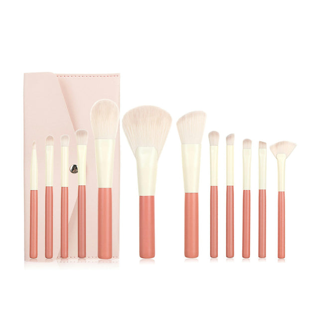 12Pcs Makeup Brushes Synthetic Makeup Brush Set Cosmetics Foundation Blending Blush Eyeliner Face Powder Brush