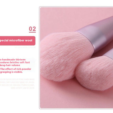 Makeup Brushes Set Makeup Brush Kit For Blush For Blending Shadow Eyelash Lip and Brow - Perfect Touch Up Makeup Kit