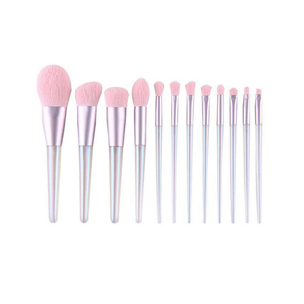 Makeup Brushes Set Makeup Brush Kit For Blush For Blending Shadow Eyelash Lip and Brow - Perfect Touch Up Makeup Kit