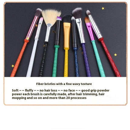 Pokemon Makeup Brushes Set Anime Cartoon Theme Make Up Brush Set Collection Set With Elastic DrawerBag