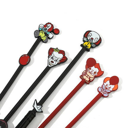 Makeup Brushes 5/10 pcs Halloween Jack Anime Makeup Brush Set Foundation Powder Brush For Foundation Blush