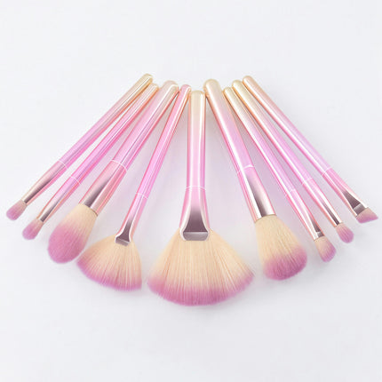 Makeup Brush Set Premium Synthetic Foundation Blending Brush Face Powder Concealers Eye Shadows Make Up Brushes