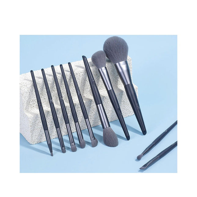 Makeup Brushes Premium Synthetic Foundation Powder Concealers Eye Shadows Makeup 10 Pcs Brush Set With Bag