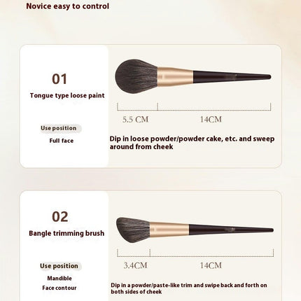 Professional Makeup Brushes Set Foundation Brush Travel Blending Concealers Face Powder Eye Makeup Brush Sets