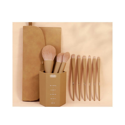 9 Pcs Makeup Brushes set Soft Make up Brush Set Face Foundation Brushes Powder Blush Eyeshadow Brushes for Women