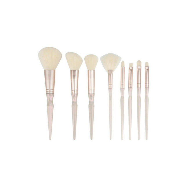 Diamond Makeup Brushes Set with Cylinder Cosmetic Brushes Makeup Set Make Up Brushes Vegan Make Up Brushes Set