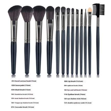 13Pcs Makeup Brushes Set Professional Full Face Makeup Brush Set Contains powder Foundation Make up Brush set