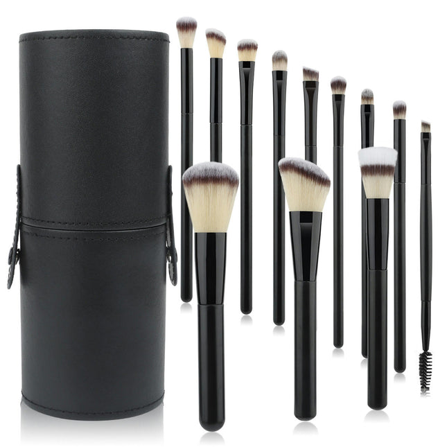 12Pcs Makeup Brushes Premium And Professional Makeup Brush Set Soft Bristles For Foundation Blending Powder Concealers