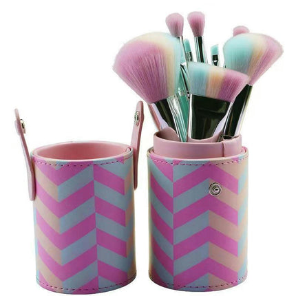 10 Pcs Makeup Brushes Bucket Set Eyeshadow Brushes Handle Beauty Tools Makeup Brushes Travel  Make Up  Brush