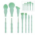 green brushes