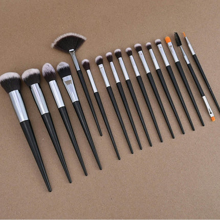 16 Pcs Makeup Brushes Set Organizer Travel Makeup Brushes Bag Cosmetic Bags Pouch With Makeup Brush