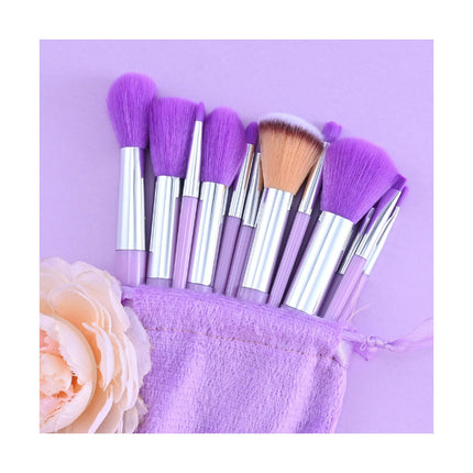 13 Pcs Makeup Brushes Set Foundation Powder Concealer Blush Eyebrow Brush Make Up Brush Set With Cloth Bag