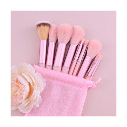 13 Pcs Makeup Brushes Set Foundation Powder Concealer Blush Eyebrow Brush Make Up Brush Set With Cloth Bag