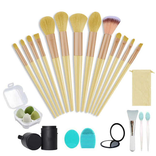 Makeup Brushes  Makeup Kit,Foundation Brush Eyeshadow Brush Make up Brushes Set Complete Set With Mirror