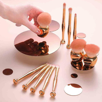 12 Pcs Upright Professional Makeup Brush Set Perfect for Makeup Enthusiasts & Professionals ,Travel Blending Makeup Brush Set