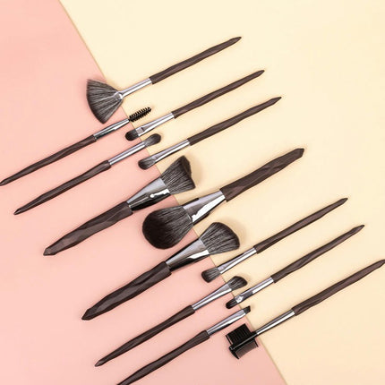 13PCS Makeup Brushes Irregular Handle Makeup Brush Set Eyeshadow Brush Face Lip Eye Make Up Brush Sets