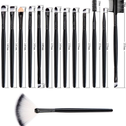 25Pcs Makeup Brush Set Foundation Eyeshadow Blush Brush Blending Concealers Face Powder Eye Make Up Brushes Comes