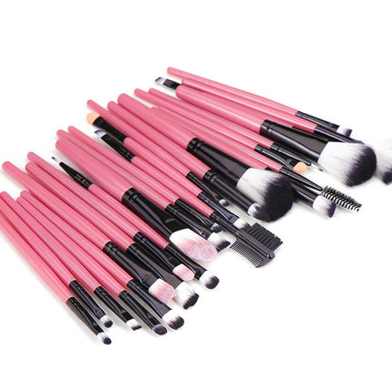 25Pcs Makeup Brush Set Foundation Eyeshadow Blush Brush Blending Concealers Face Powder Eye Make Up Brushes Comes