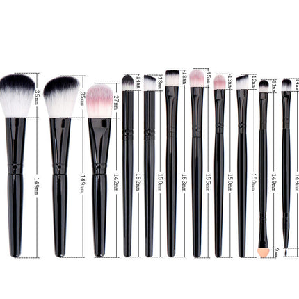 25Pcs Makeup Brush Set Foundation Eyeshadow Blush Brush Blending Concealers Face Powder Eye Make Up Brushes Comes