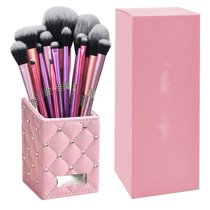 Makeup Brush Set 15 Pieces Ultra Soft With Travel Pouch Makeup Brush Set Foundation Contour Blush Highlighter