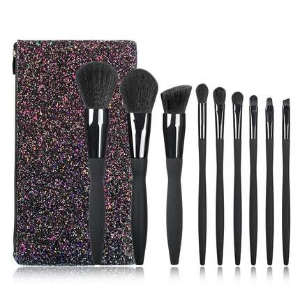 9/10 Pcs Ultra Soft Makeup Brushes Sets Small Waist Makeup Brush Set With Bag Foundation Brush Makeup Kit