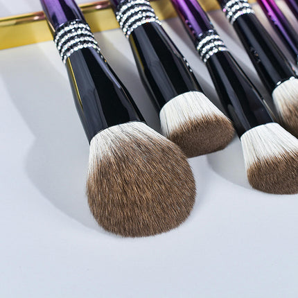 12 Piece Ultra Soft Makeup Brush Set - Essential Makeup Brush Set Includes Foundation Contour Blush Concealer Brush