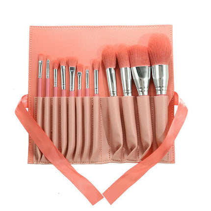 Makeup Brush Set Foundation Powder Concealers Eye Shadows Makeup Set 12 Pcs Mini Makeup Brushes