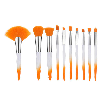 Gradient Makeup Brushes and Makeup Sets Makeup Brush Set Natural Synthetic Eyeshadow Foundation Makeup Brush Set