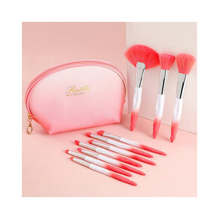 Gradient Makeup Brushes and Makeup Sets Makeup Brush Set Natural Synthetic Eyeshadow Foundation Makeup Brush Set