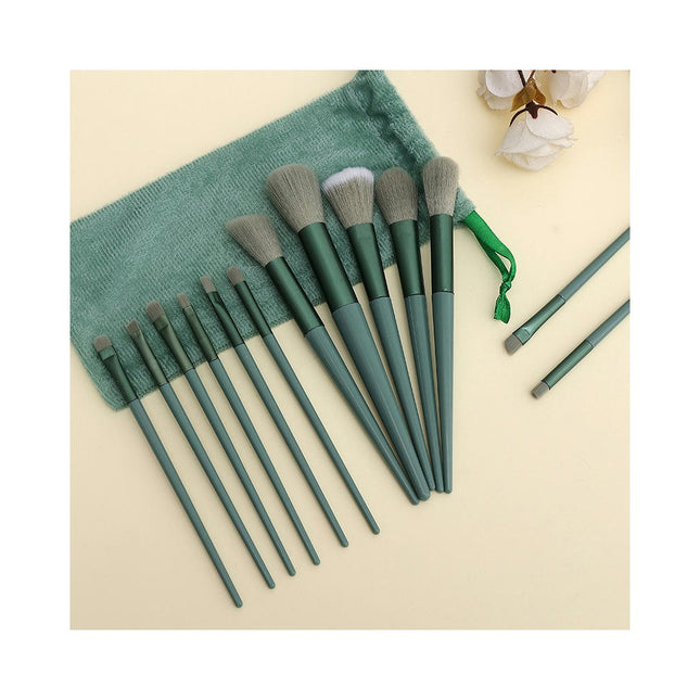 13pcs Makeup Brushes Set Full Complete Foundation Powder Concealers Eye Shadows Makeup Brush with Cloth Bag