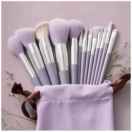 13pcs Makeup Brushes Set Full Complete Foundation Powder Concealers Eye Shadows Makeup Brush with Cloth Bag