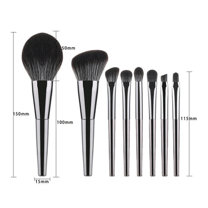 8-Piece Premium Synthetic Makeup Brush Set for Premium Synthetic Foundation Brush Blending Powder Make Up Brushes Kit