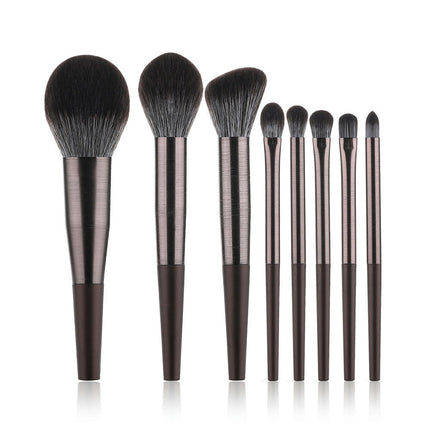 Professional 8Pcs Makeup Brush Set Makeup Brushes Perfect for Foundation Face Powder Blending Blush  Eye Shadow Brows