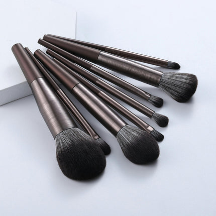 Professional 8Pcs Makeup Brush Set Makeup Brushes Perfect for Foundation Face Powder Blending Blush  Eye Shadow Brows