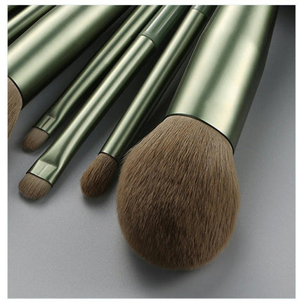 11 PCS Multi Fiber Hair Makeup Brushes Set Premium Synthetic Powder Foundation Eye shadows Makeup Brush Set