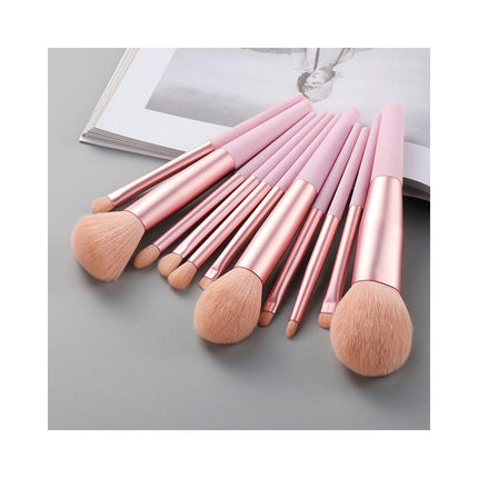 11 PCS Multi Fiber Hair Makeup Brushes Set Premium Synthetic Powder Foundation Eye shadows Makeup Brush Set