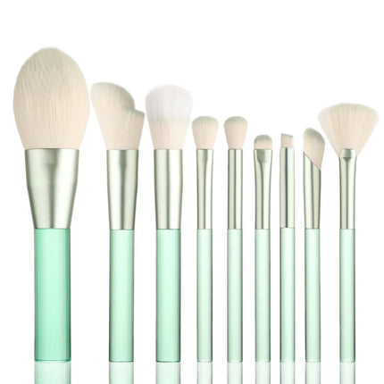 Brushes 9 PCS Makeup Brush Set Premium Synthetic Powder Brush Blending Brush Eyeshadow Brushes Concealer Brush