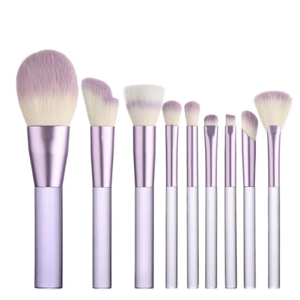 Brushes 9 PCS Makeup Brush Set Premium Synthetic Powder Brush Blending Brush Eyeshadow Brushes Concealer Brush