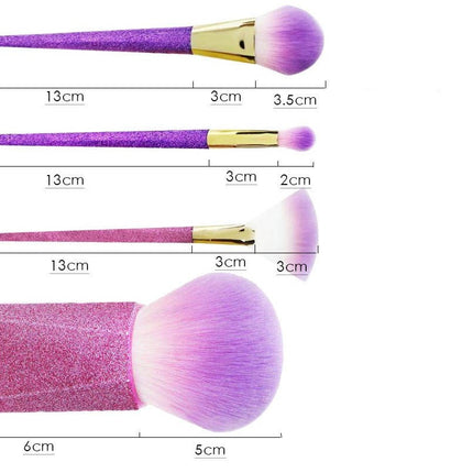 Makeup Brushes Professional Face Cosmetics Blending Liquid Foundation Powder Concealer Make Up Beauty Tool Glitter