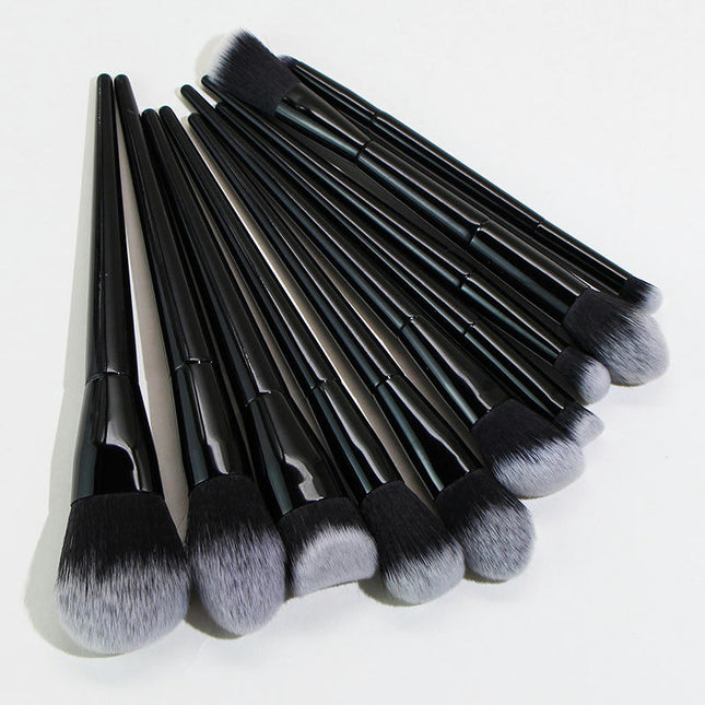 Fiber Makeup Brushes Premium Synthetic Foundation Blending Face Powder Blush Concealers Eye Shadows Make Up Brushes Kit