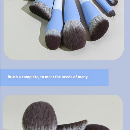 Makeup Brush Set 12 PC Professional  for  Foundation Brushes Soft as velvet Powder Concealers Face  Travel Tool