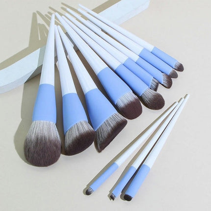 Makeup Brush Set 12 PC Professional  for  Foundation Brushes Soft as velvet Powder Concealers Face  Travel Tool